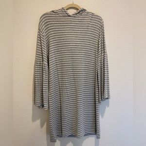 Lou & Grey hooded sweater dress